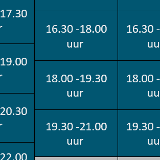 Uren De Nekkerpool (vrije vs vaste zwemblokken)